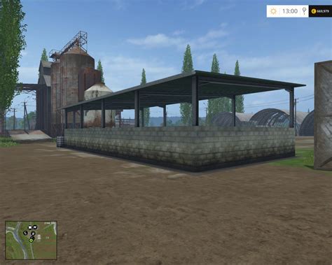 Fs Machinery Shed V Buildings Mod F R Farming Simulator