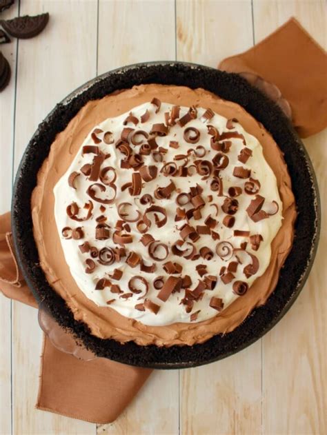 no bake chocolate cream pie delightful e made