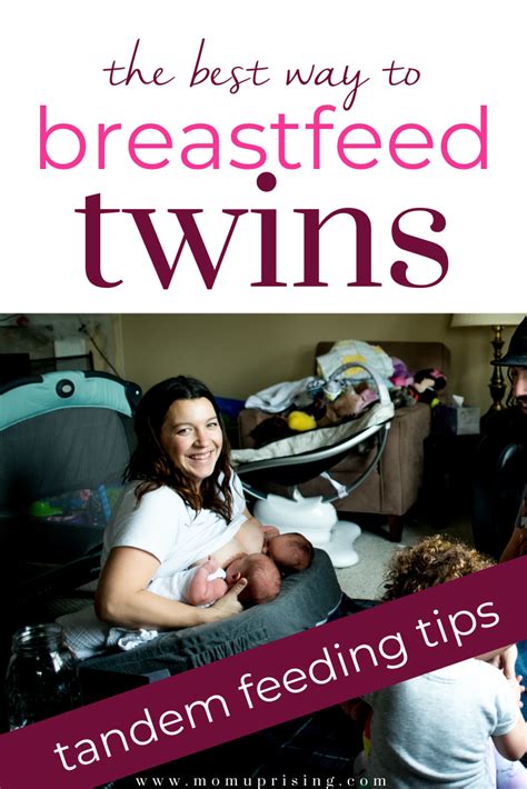 The Best Tips For Tandem Breastfeeding Twins From A Twin Mom Breastfeeding Twins