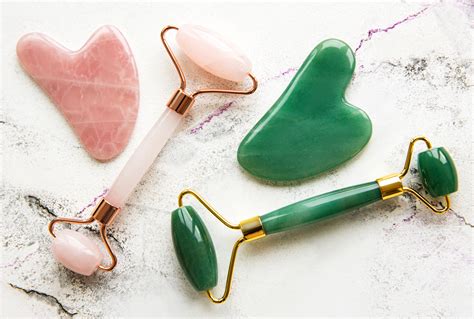 How To Use Jade Rollers And Gua Sha Tools For Face And Body Glamour