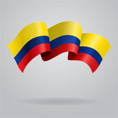 Bandera De Colombia Vectores Libres De Derechos Istock