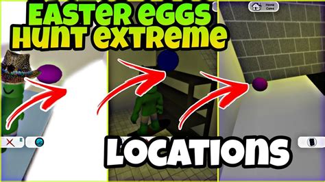 Where To Find Easter Eggs Hunt Locations Extreme Brookhaven Rp