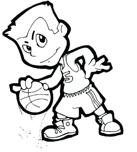 This coloring page features the nba sensation, michael jordan, a retired professional basketball player. Nba Players Drawing at GetDrawings | Free download