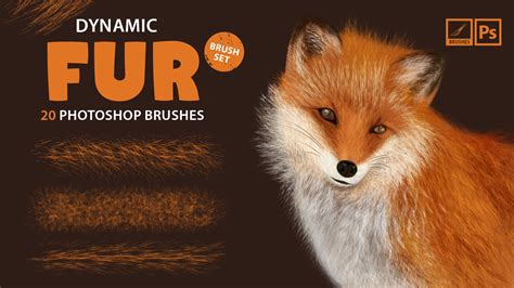 Artstation Fur Brushes For Photoshop Ms Brushes Brushes