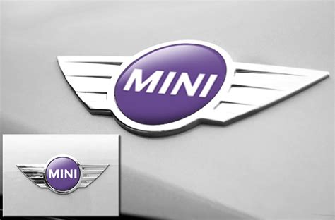 Mini Cooper Vinyl Emblem Graphics For Front And Back Of