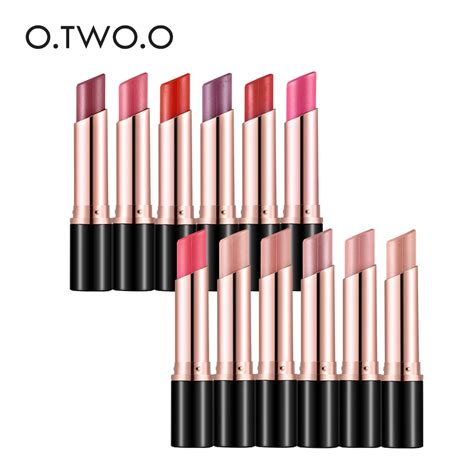 Otwoo 12colors Velvet Matte Lipstick Long Lasting Waterproof Lip