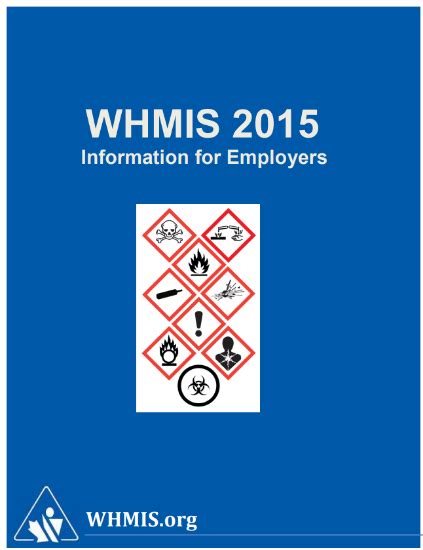 Whmis 2015 Workplace Label