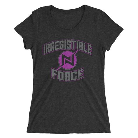 nia jax irresistible force women s tri blend t shirt pro wrestling fandom