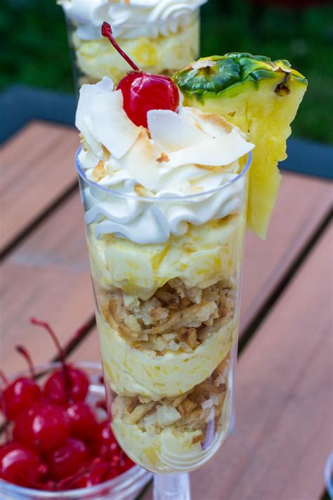 Pina Colada Parfait What The Forks For Dinner