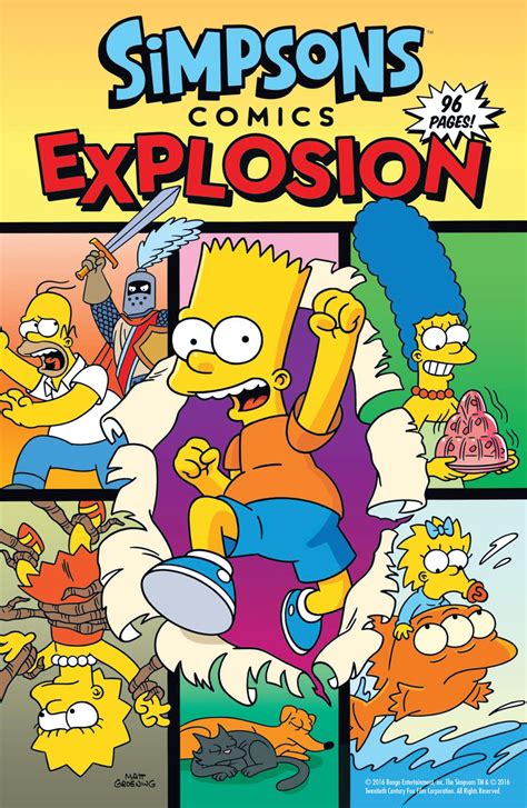 Simpsons Comics Explosion Titan Books