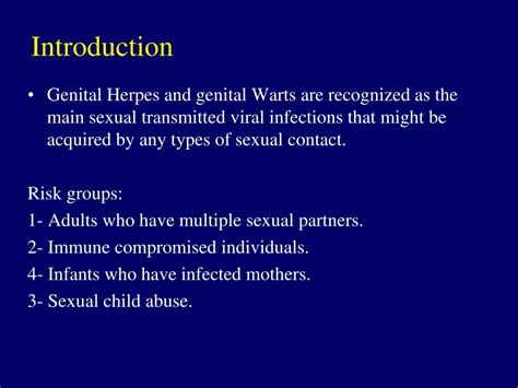 Ppt Genital Herpes Andgenital Warts Powerpoint Presentation Free