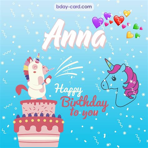 Birthday Images For Anna 💐 — Free Happy Bday Pictures And Photos Bday