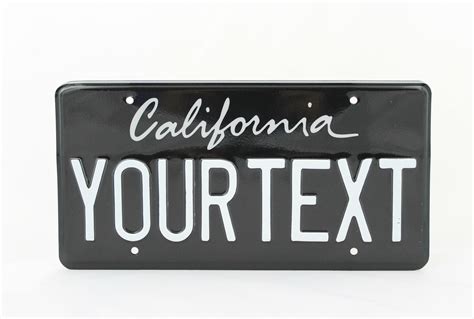 Custom License Plate California Ubicaciondepersonascdmxgobmx