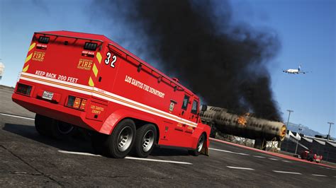 Lsfd Los Santos Fire Department Livery For Rcv Add On Livery