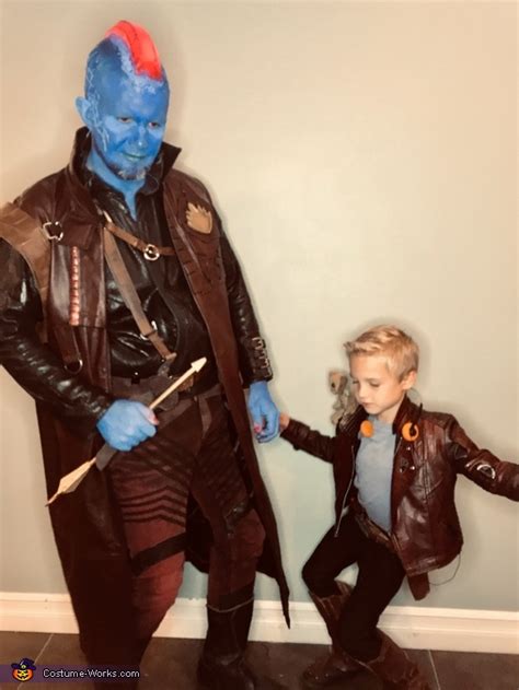 I am an avid goodwill shopper so i was looking in the dress section for something cute i decided to make a hot air balloon costume for my 1 year old son g, he hadn't been walking long so i. Little Star-Lord Costume | How-To Instructions - Photo 3/5