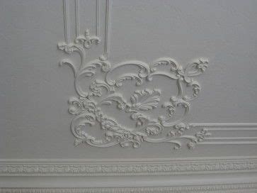 Just peeked my head in to smile at this wall (now that it's been repainted again ‍). Custom Ceiling Medallions and more... traditional-onlays ...