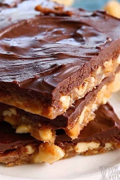 Our healthy dessert recipes without white sugar are the perfect example! A sugar free Snickers bar recipe that makes delicious low ...