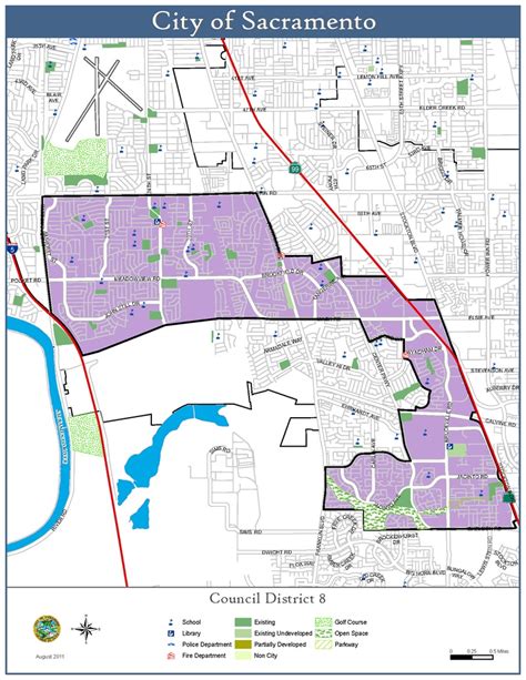 District Map City Of Sacramento