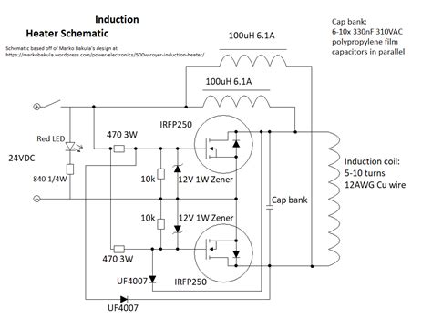 Induction Heater Circuit Diagram Pdf