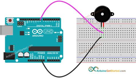 How To Interface Piezoelectric Buzzer With Arduino buzzer connecté