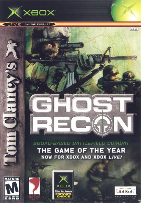 Tom Clancys Ghost Recon For Xbox 2002 Mobygames