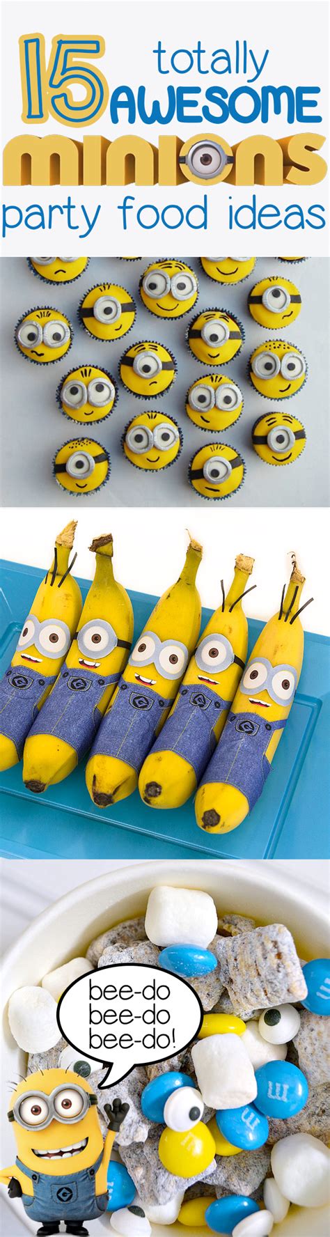 15 Totally Awesome Minions Party Food Ideas Brownie Bites Blog