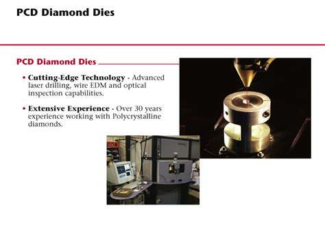 Paramount Die Pcd Diamond Dies
