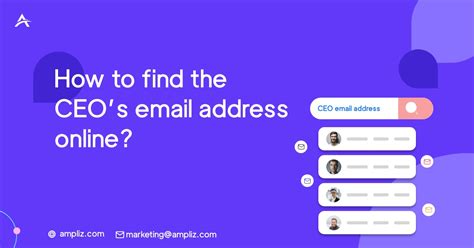 3 Easy Best Ways To Find Ceo Email Address Of Company