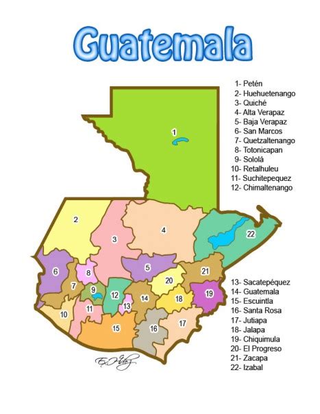 Departamentos De Guatemala