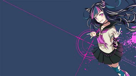 Papel De Parede Hd Danganronpa Danganronpa 2 Adeus Desespero Ibuki