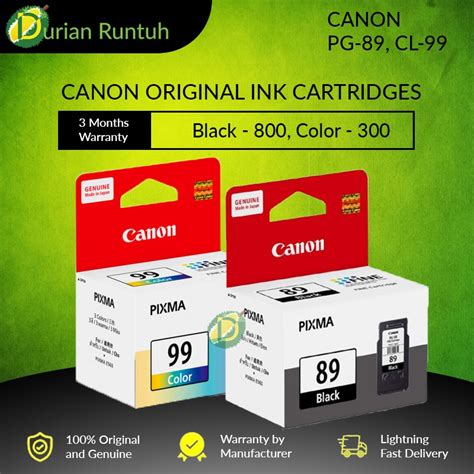 The pixma e560 is the first canon pixma ink efficient printer to feature wireless lan connectivity. Canon Genuine PG-89 + CL-99 Ink ( E560 ) | Shopee Malaysia