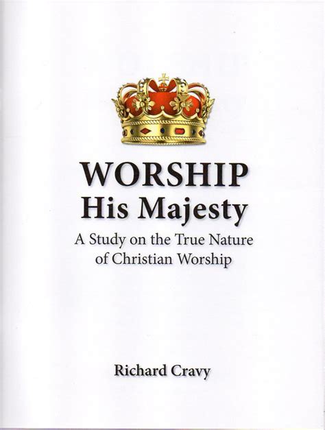 Worship His Majesty Printed Study Guide Sunset Bookstore