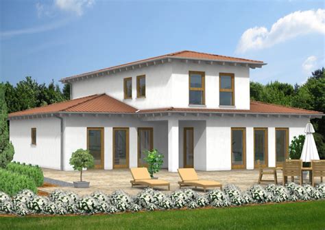 Ein walmdachhaus mit zwei stockwerken bietet viel platz zum wohlfühlen. Walmdach-Haus 31
