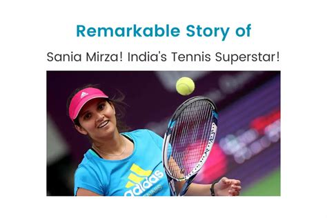 sania mirza story of india s most popular tennis player idreamcareer