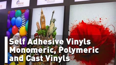 Self Adhesive Vinyls Monomeric Polymeric And Cast Vinyls Youtube