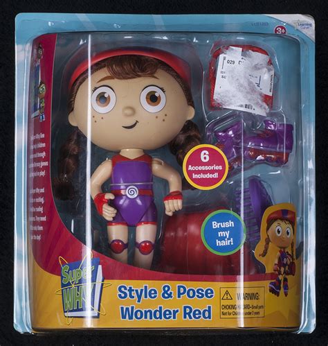 Le Chat Noir Boutique Super Why Style And Pose Wonder Red Doll The