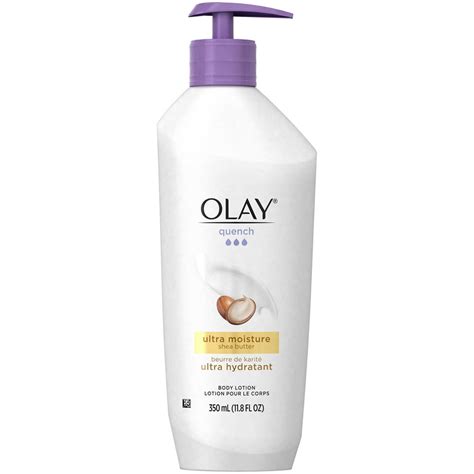 Olay Quench Ultra Moisture Shea Butter Body Lotion 118 Fl Oz
