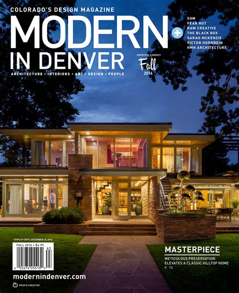 Modern In Denver Modern In Denver Fall 2016 Page 64 65