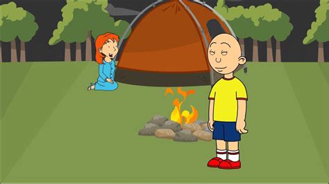 Caillou Goes On A Camping Trip YouTube