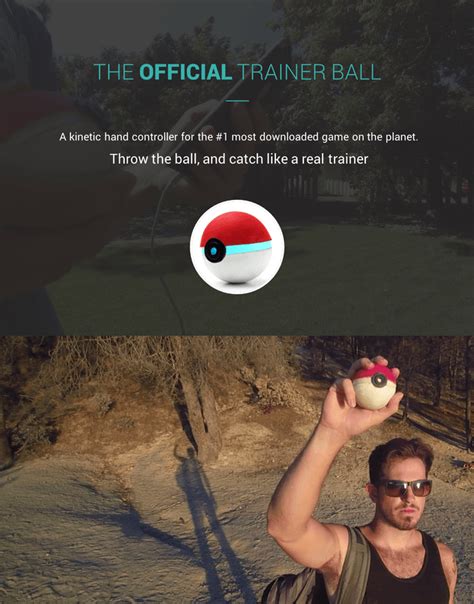Theres A Real Life Trainer Pokéball For Pokémon Go
