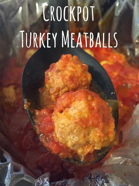 The Simple Life Crockpot Turkey Meatballs