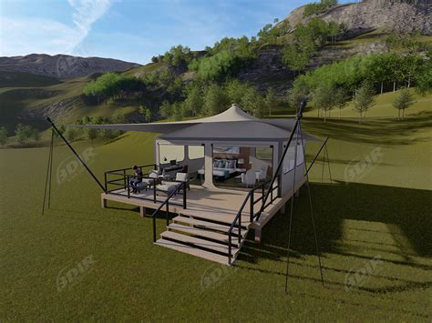 eco glamping tent villa luxury house villages resort design and manufacturer