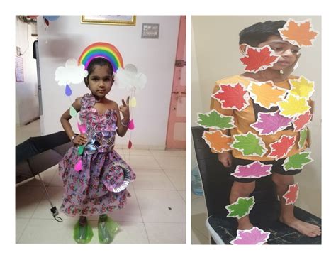 Kindergartners Learning About Seasons Through Fashion Show