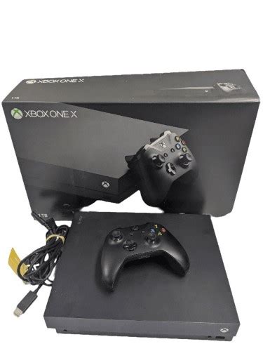Microsoft Xbox One X 1tb Xbox One X Console 1tb Model 1787 Black Black