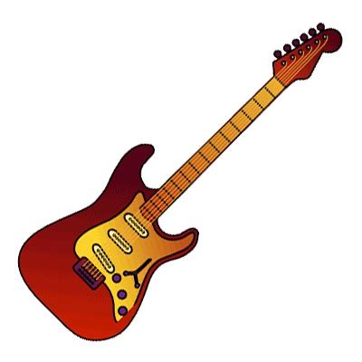 Electric Guitar Clipart Clipart Panda Free Clipart Images