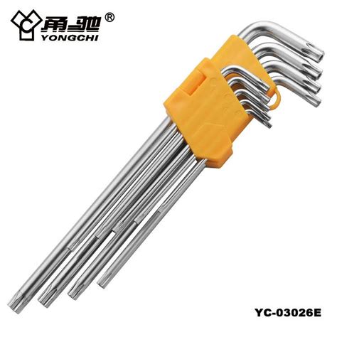9pcs Extra Long Torx Hex Key Wrench Set Of Types Of Allen Key Buy