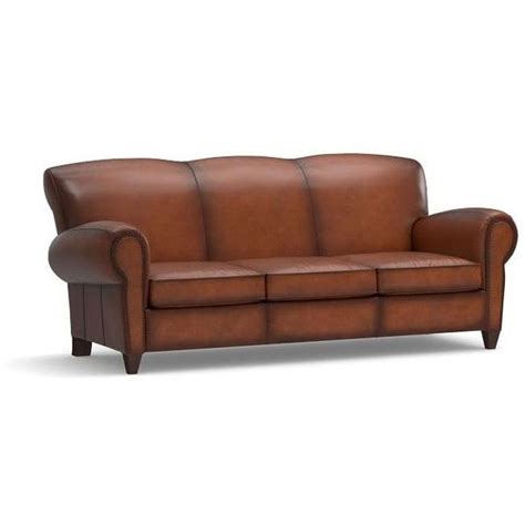 Outlet minnesota shocking pottery barn sleeper sofa reviews book of stefanie pics for. Pottery Barn Manhattan Leather Sleeper Sofa with Bronze ...