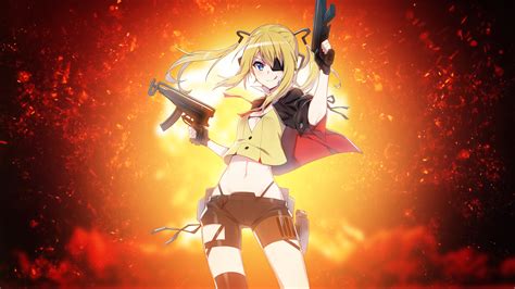 Female anime character wallpaper, anime girls, original characters. Anime girl Guns 4K Wallpapers | HD Wallpapers | ID #20876