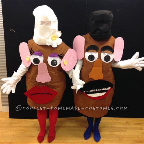 Coolest Interactive Mr And Mrs Potato Head Costumes Cool Halloween