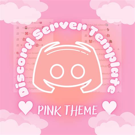 Best Pink Discord Server Template Etsy